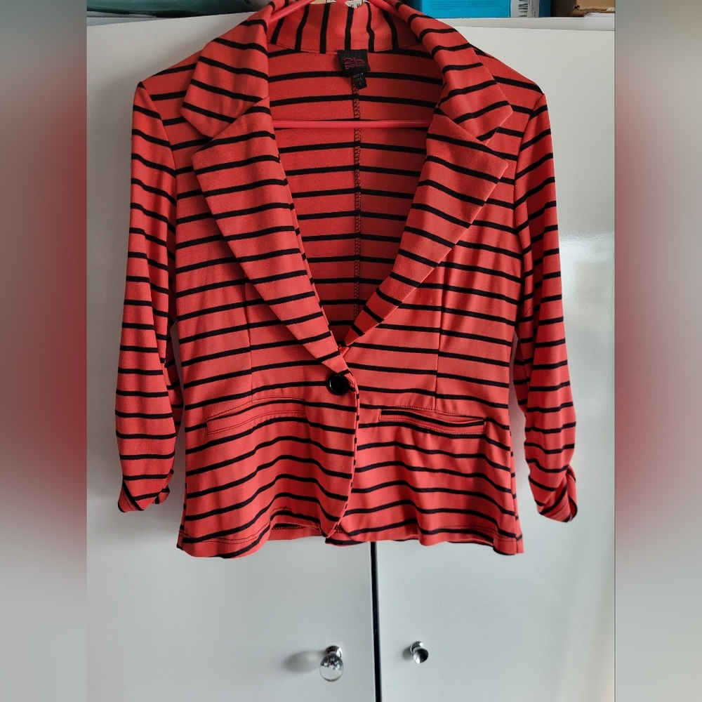 2B bebe Striped Blazer